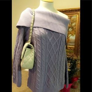 Beautiful new Xl lavender sweater